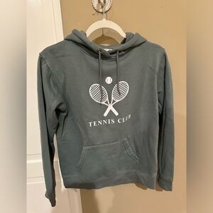 Cozy Sage Green Tennis Sweatshirt from Poshmark